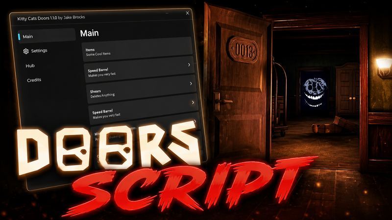 Doors Script *NO KEY* - Get Items, Speed, ESP, & More! (Mobile & PC)