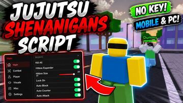 Jujutsu Shenanigans Script 2026 - No Key - Mobile & PC