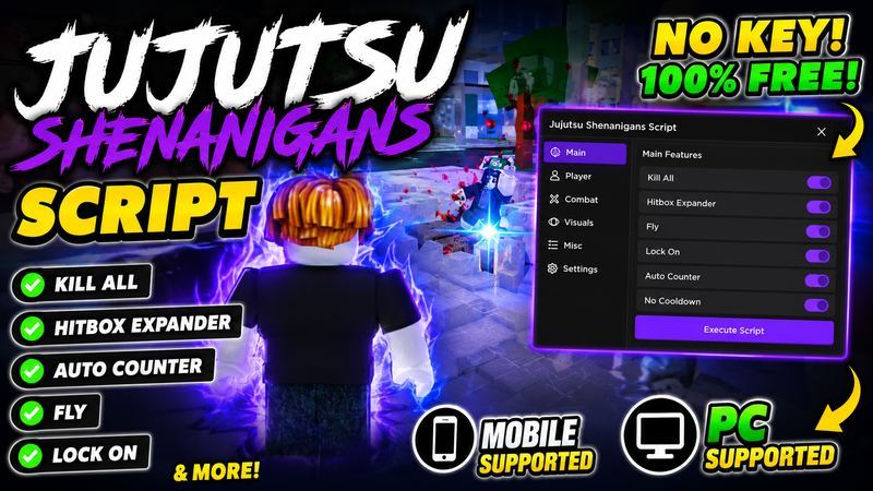 Jujutsu Shenanigans Script - Culling Hub - No Key
