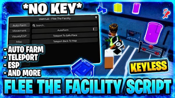 [OP] Flee The Facility Script | NO KEY | Auto Farm PCs, ESP, 2026, Pastebin, Mobile