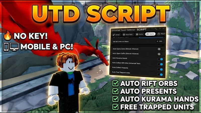 Universal Tower Defense Script NO KEY, Auto Play